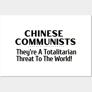 Chinese Communists A Totalitarian Threat to the World Posters and Art